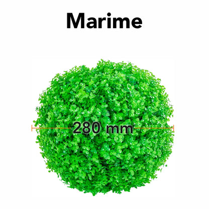 Sfera din plante artificiale, Naimeed D5955, Verde, 280mm