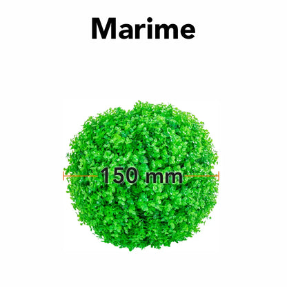 Sfera din plante artificiale, Naimeed D5957, Verde, 150mm