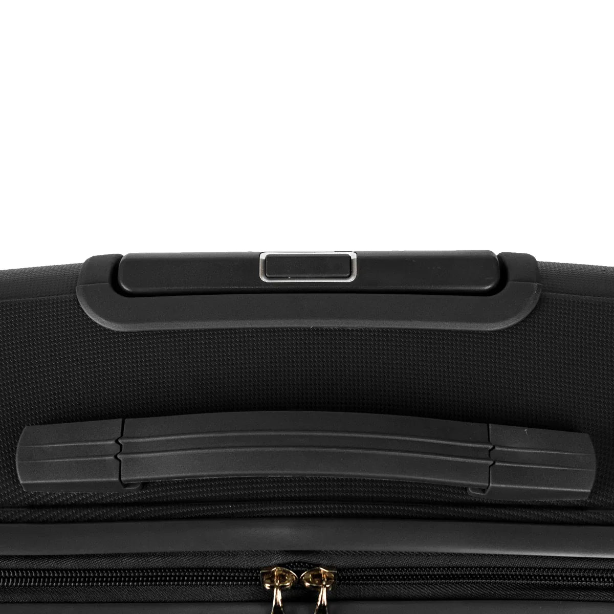 Troler voiaj Mare L, StowAway, Naimeed D5966, 4 roti duble 360 grade detasabile , PP, inchidere cifru, Negru, 44x26x61cm