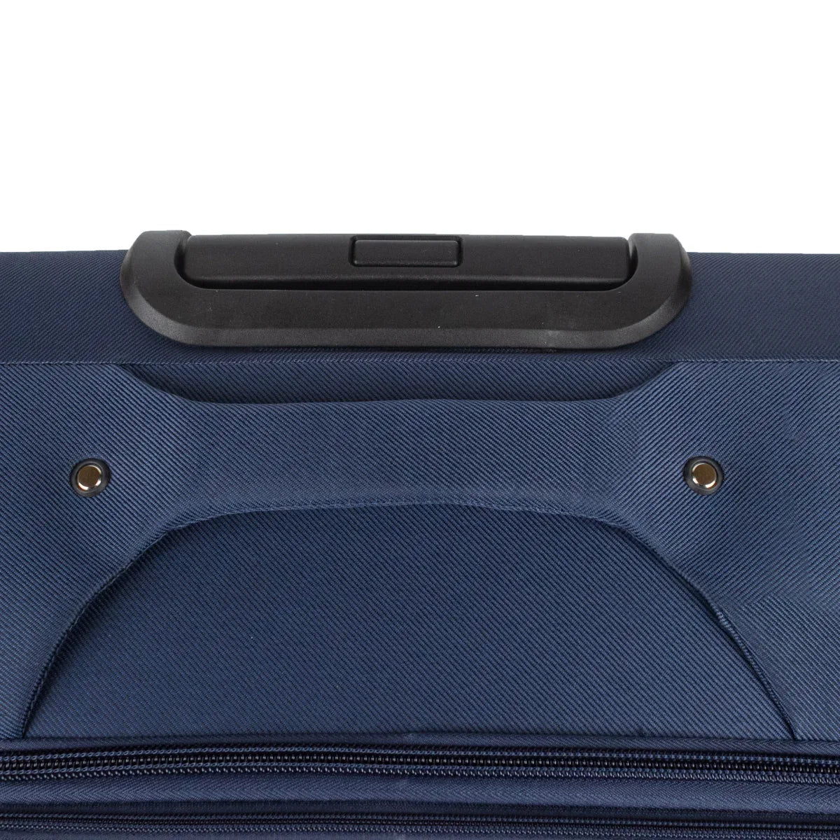 Troler voiaj Mic, Naimeed D5976, 2 roti, material textil, inchidere cifru, Albastru, 35.5x26x52cm