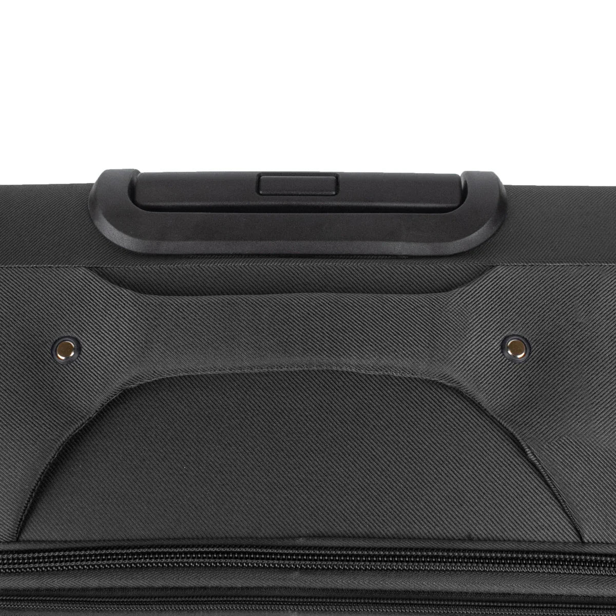 Troler voiaj Mediu, Naimeed D5978, 2 roti, material textil, inchidere cifru, Negru, 40x28x63cm