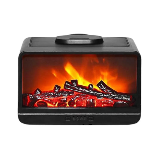 Umidificator cu aromaterapie, Naimeed D6036, Semineu, Negru, 183x125x120mm