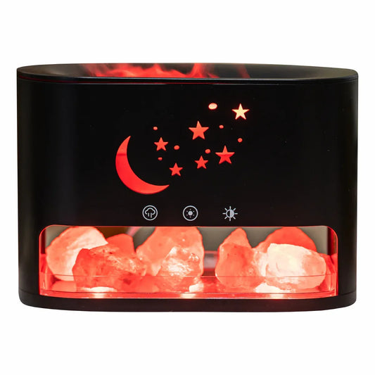 Umidificator cu aromaterapie, Naimeed D6040, Negru, 190x129x80mm