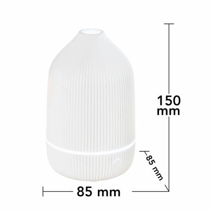 Umidificator cu aromaterapie, Naimeed D6044, Alb, 85x150x85mm