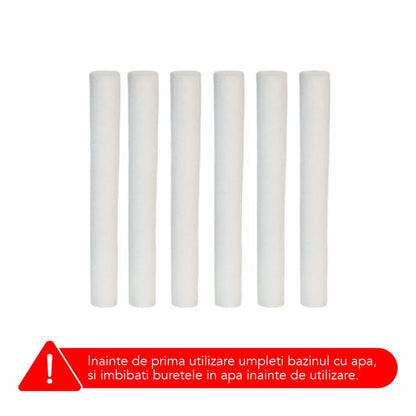 Umidificator cu aromaterapie, Naimeed D6050, Alb, 128x137x128mm