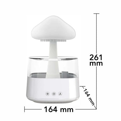 Umidificator cu aromaterapie, Naimeed D6059, Alb, 164x261x164mm