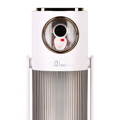Umidificator cu aromaterapie pentru camera copiilor, Naimeed D6068, Alb, 90x230x75mm