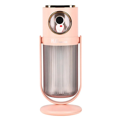 Umidificator cu aromaterapie pentru camera copiilor, Naimeed D6068, Roz, 90x230x75mm