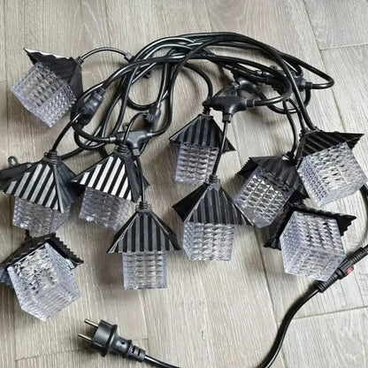 Ghirlanda luminoasa, decorativa, interconectabila, Naimeed D6076, 5m, 10 Becuri LED, Multicolor