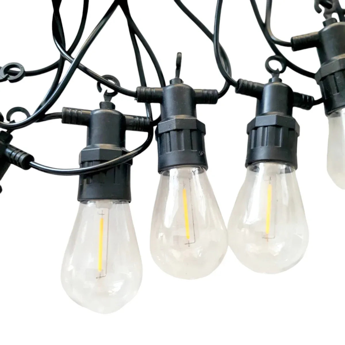 Ghirlanda luminoasa, solara, decorativa, interconectabila, Naimeed D6078, 5m, 10 Becuri LED, Lumina Alb Rece