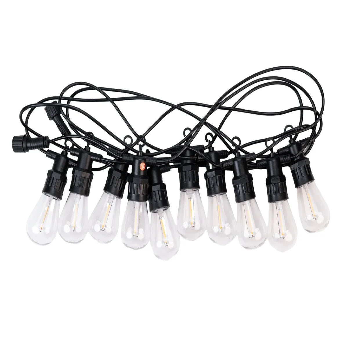Ghirlanda luminoasa, decorativa, interconectabila, Naimeed D6080, 5m, 10 Becuri LED, Lumina Alb Cald