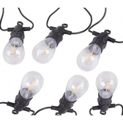 Ghirlanda luminoasa, decorativa, interconectabila, Naimeed D6081, 5m, 10 Becuri LED, Lumina Alb Rece