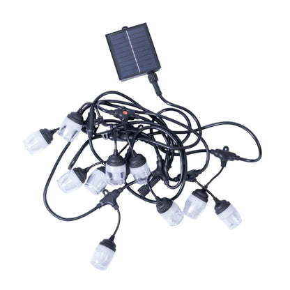 Ghirlanda luminoasa, solara, decorativa, interconectabila, Naimeed D6092, 5m, 10 Becuri LED, Lumina Multicolor