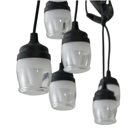 Ghirlanda luminoasa, decorativa, interconectabila, Naimeed D6093, 5m, 10 Becuri LED, Lumina Alb Cald