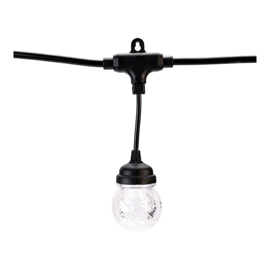 Ghirlanda luminoasa, solara, decorativa, interconectabila, Naimeed D6100, 5m, 10 Becuri LED, Lumina Multicolor