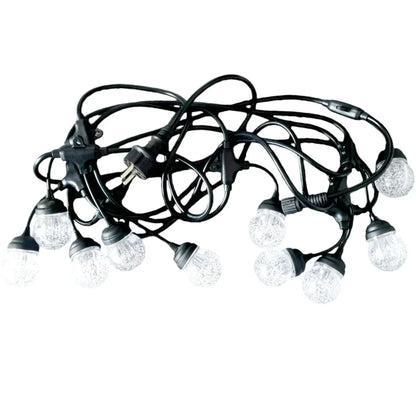 Ghirlanda luminoasa, decorativa, interconectabila, Naimeed D6101, 5m, 10 Becuri LED, Lumina Alb Cald