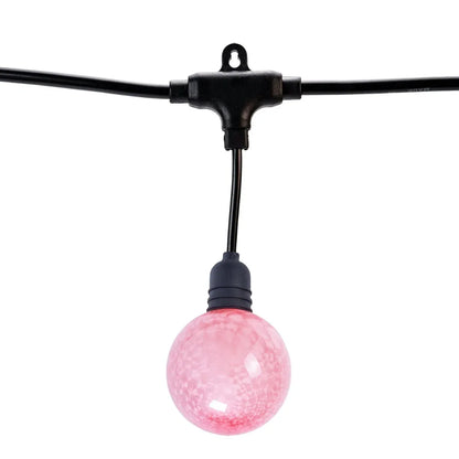 Ghirlanda luminoasa, decorativa, interconectabila, Naimeed D6108, 5m, 10 Becuri LED, Lumina Multicolor