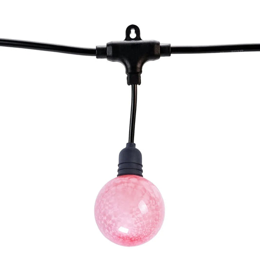 Ghirlanda luminoasa, decorativa, interconectabila, Naimeed D6107, 5m, 10 Becuri LED, Lumina Calda