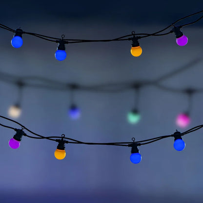 Ghirlanda luminoasa, decorativa, interconectabila, Naimeed D6110, 5m, 10 Becuri LED, Lumina Multicolor