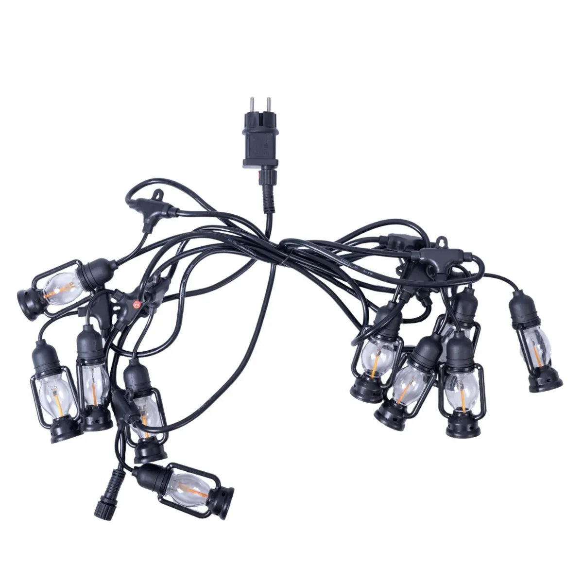 Ghirlanda luminoasa, decorativa, interconectabila, Naimeed D6113, 5m, 10 Becuri LED, Lumina Alb Cald