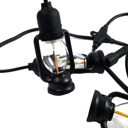Ghirlanda luminoasa, decorativa, interconectabila, Naimeed D6113, 5m, 10 Becuri LED, Lumina Alb Cald