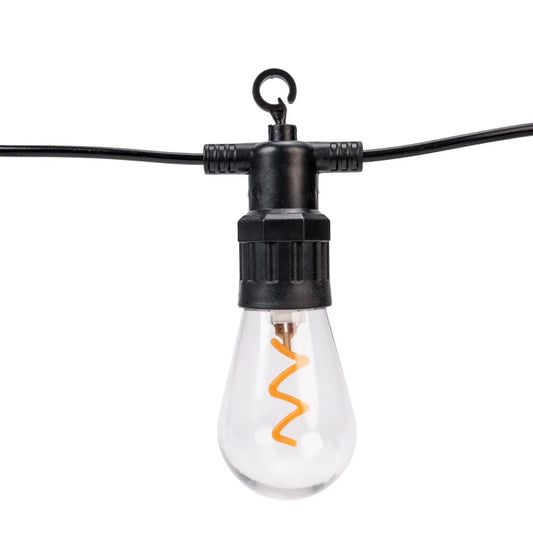 Ghirlanda luminoasa, decorativa, interconectabila, Naimeed D6117, 5m, 10 Becuri LED, Lumina Alb Cald