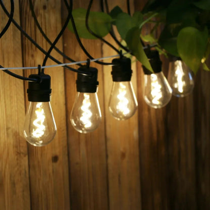 Ghirlanda luminoasa, decorativa, interconectabila, Naimeed D6117, 5m, 10 Becuri LED, Lumina Alb Cald