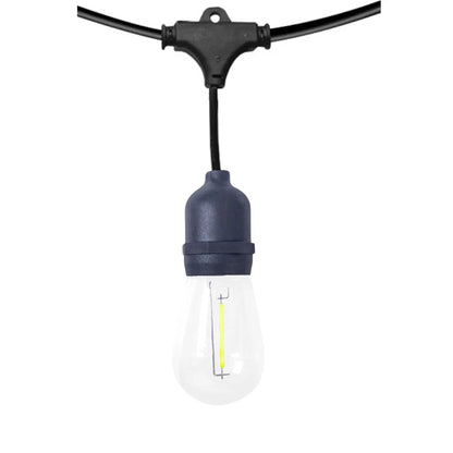 Ghirlanda luminoasa, solara, decorativa, interconectabila, Naimeed D6124, 5m, 10 Becuri LED, Lumina Alb Rece