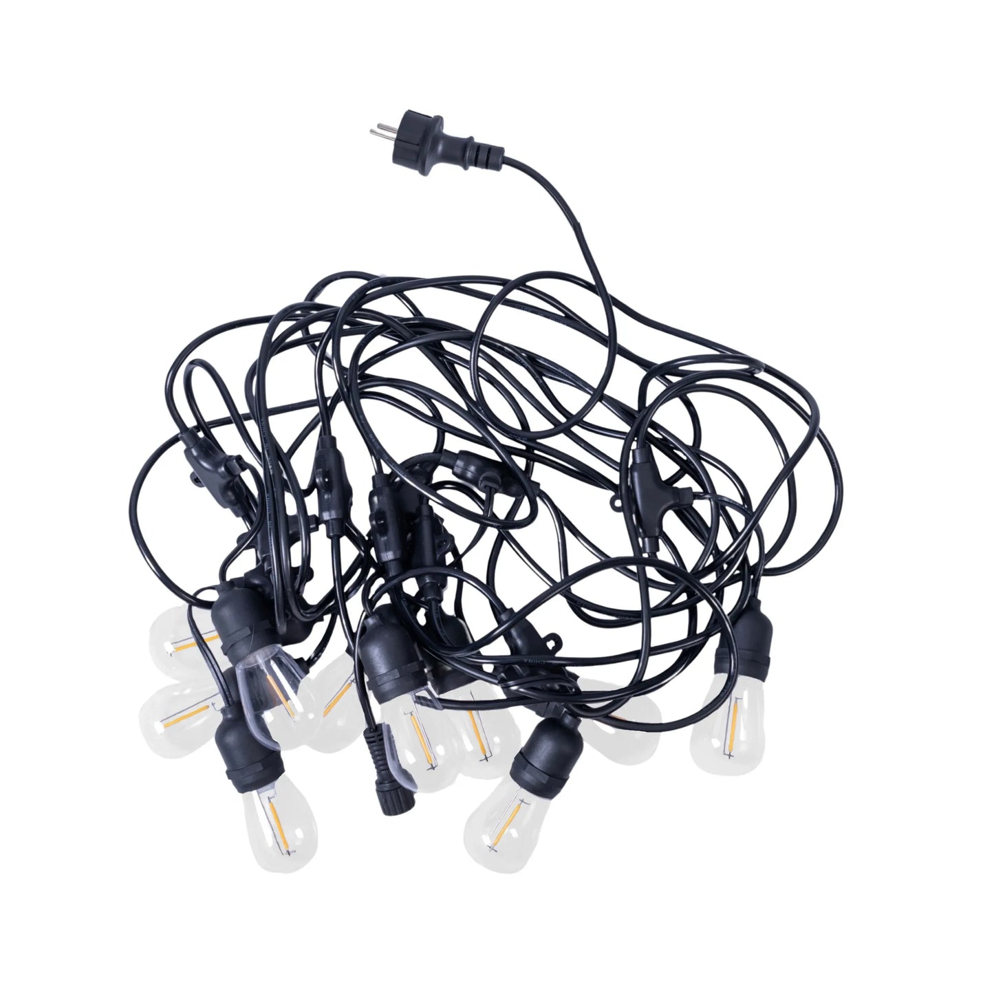 Ghirlanda luminoasa, decorativa, interconectabila, Naimeed D6127, 5m, 10 Becuri LED, Lumina Alb Rece