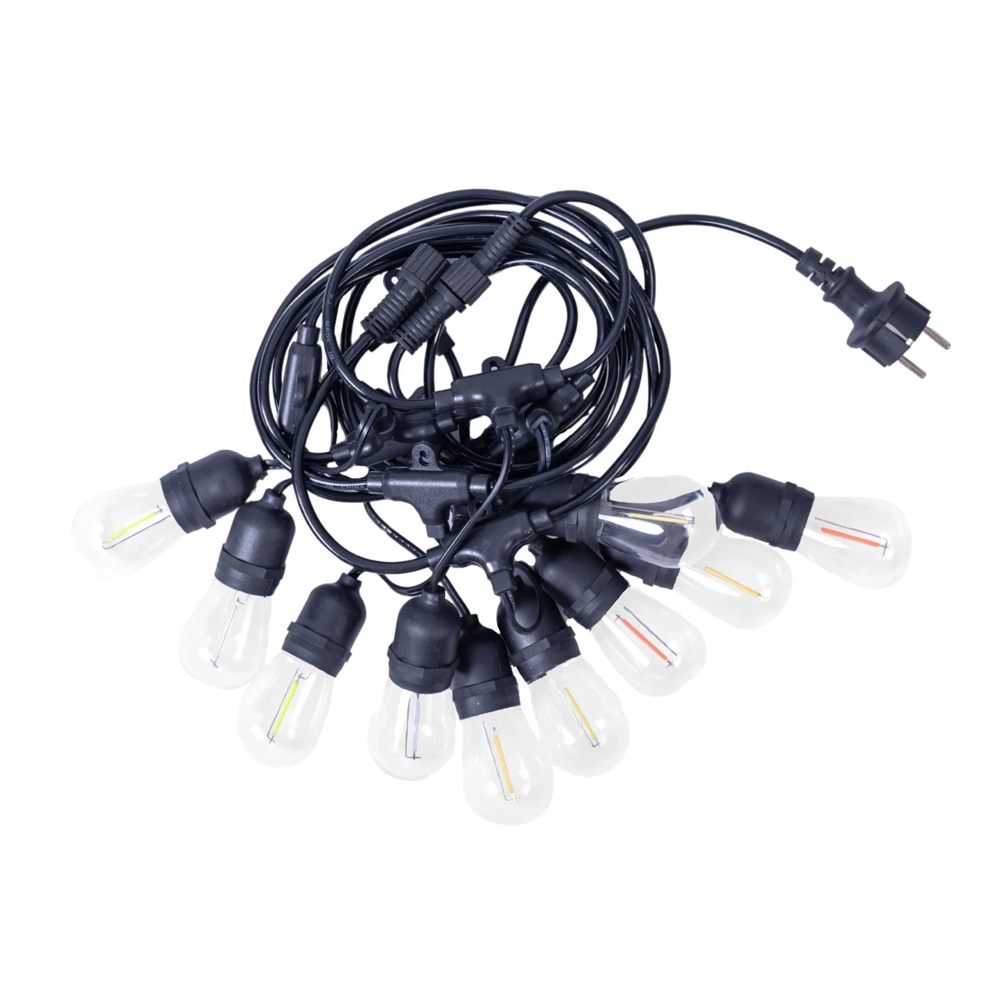 Ghirlanda luminoasa, decorativa, interconectabila, Naimeed D6128, 5m, 10 Becuri LED, Lumina Multicolor
