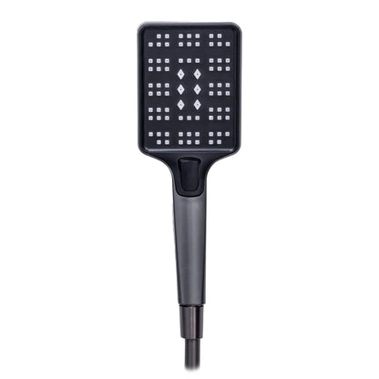 Coloana de dus, cu para fixa si para mobila, Naimeed D6144, 4 functii, otel inoxidabil, Argintiu