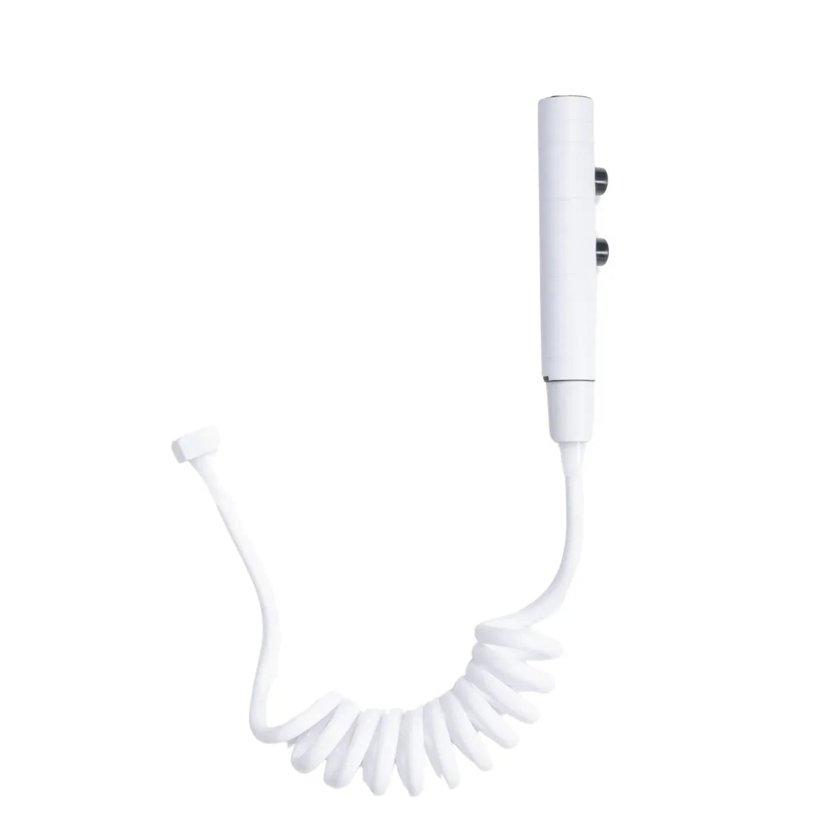 Coloana de dus, cu para fixa si para mobila, Naimeed D6149, 4 functii, otel inoxidabil, Alb