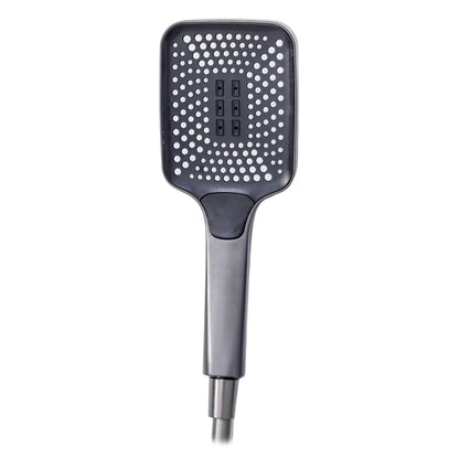 Coloana de dus, cu para fixa si para mobila, Naimeed D6158, 4 functii, otel inoxidabil, Argintiu