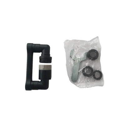 Extensie pivotanta pentru robinet, 2 moduri de pulverizare, Naimeed D6193, Negru
