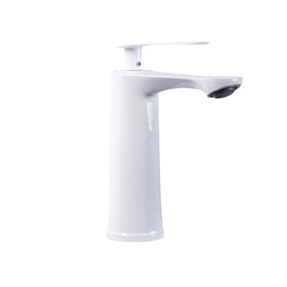 Baterie pentru baie cu design modern, Naimeed D6198, Alb