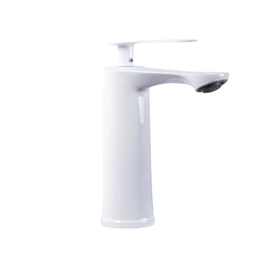 Baterie pentru baie cu design modern, Naimeed D6198, Alb