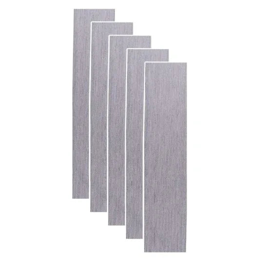 Set 5 profile Rectangular Decorativ Ranforsat WPC, Naimeed D6206, 260x10x5cm, Gri