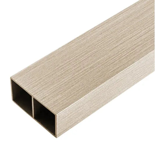 Set 5 profile Rectangular Decorativ Ranforsat WPC, Naimeed D6207, 260x10x5cm, Crem