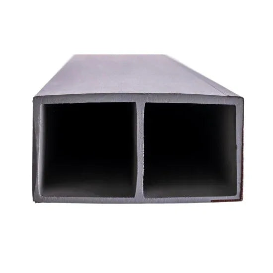 Set 5 profile Rectangular Decorativ Ranforsat WPC, Naimeed D6208, 260x10x5cm, Maro
