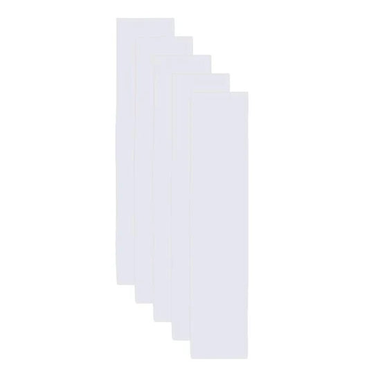 Set 5 profile Rectangular Decorativ Ranforsat WPC, Naimeed D6211, 260x10x5cm, Alb