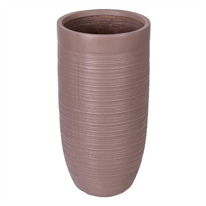 Ghiveci ecologic, Eco-friendly, Naimeed D6340, Mare, din materiale minerale, Maro, 75X41x41cm