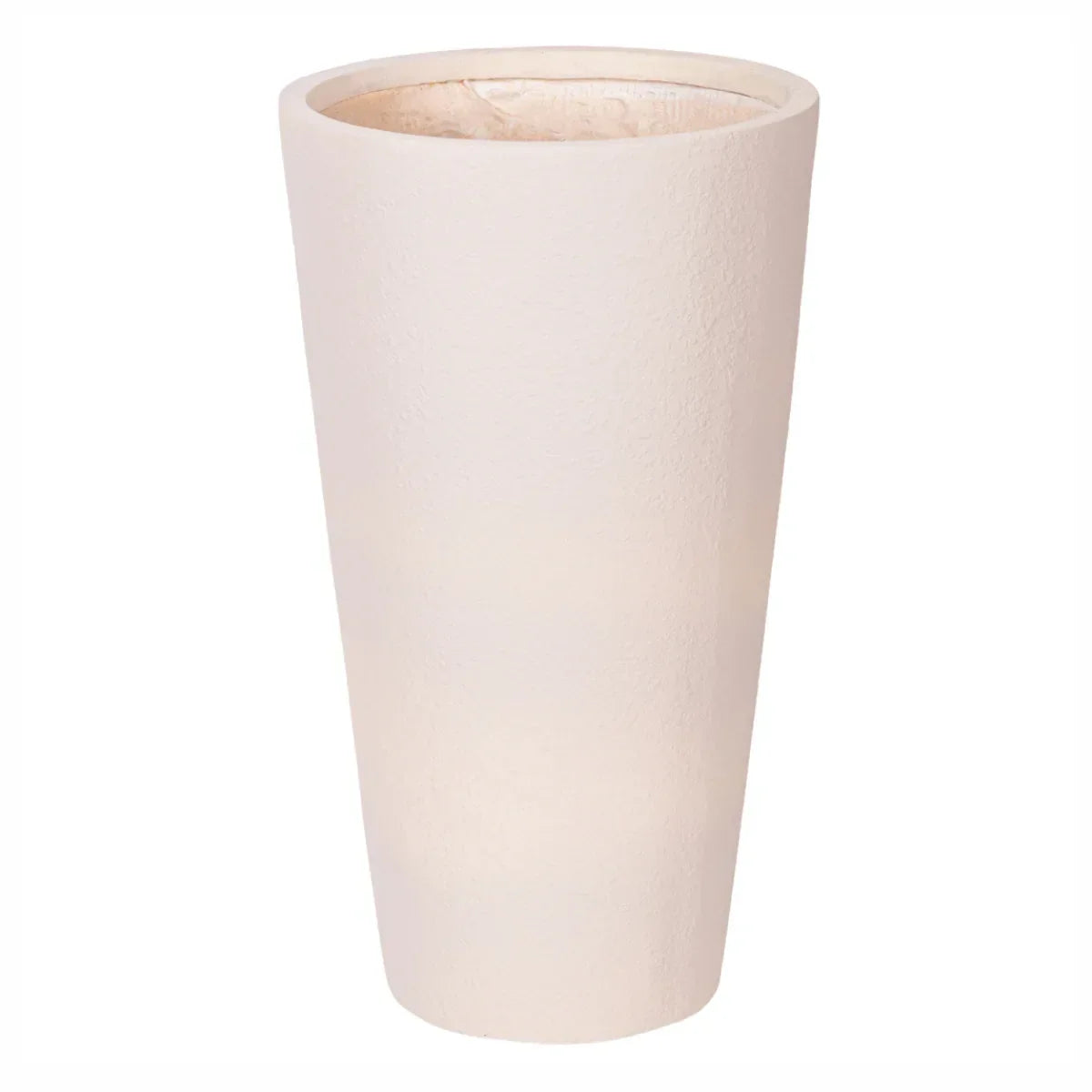 Ghiveci ecologic, Eco-friendly, Naimeed D6342, Mare, din materiale minerale, Crem, 75X41x41cm