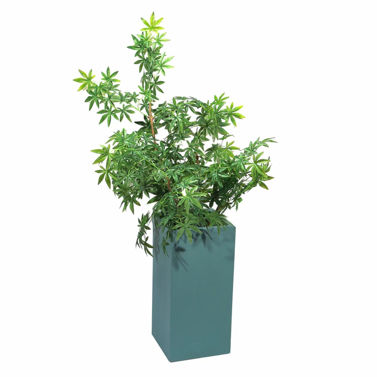 Ghiveci ecologic, Eco-friendly, Naimeed D6348, Mare, din materiale minerale, Verde, 75x40x40cm