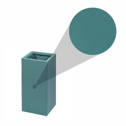 Ghiveci ecologic, Eco-friendly, Naimeed D6348, Mic, din materiale minerale, Verde, 55x26x26cm