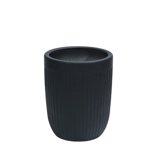 Ghiveci ecologic, Eco-friendly, Naimeed D6359, Mic , din materiale minerale, Alb, 44x32x32cm