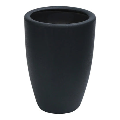 Ghiveci ecologic, Eco-friendly, Naimeed D6363, Mare, din materiale minerale, Negru, 48x39x39cm