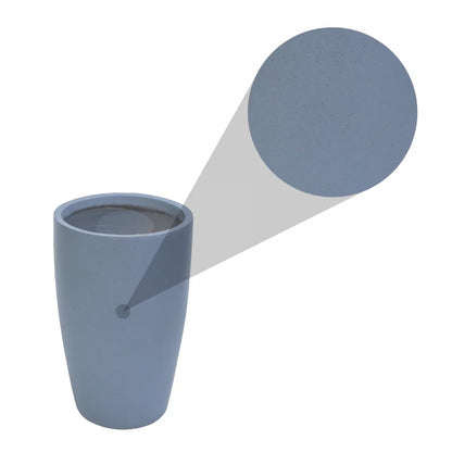 Ghiveci ecologic, Eco-friendly, Naimeed D6372, Mare, din materiale minerale, Gri, 60x37x37cm