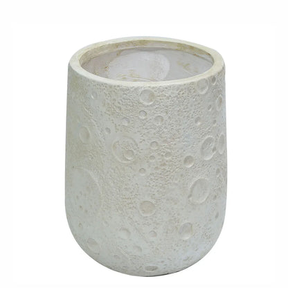Ghiveci ecologic, Eco-friendly, Naimeed D6373, Mic, din materiale minerale, Gri, 39x29x29cm