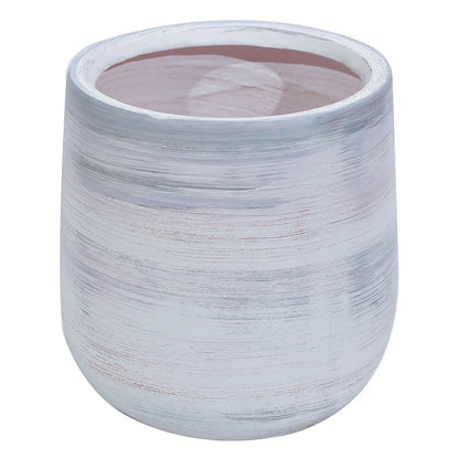 Ghiveci ecologic, Eco-friendly, Naimeed D6378, Mare, din materiale minerale, Gri, 46x39x39cm