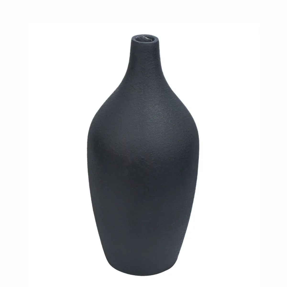 Ghiveci ecologic, Eco-friendly, Naimeed D6398, Mic, din materiale minerale, Negru, 56x28x28cm